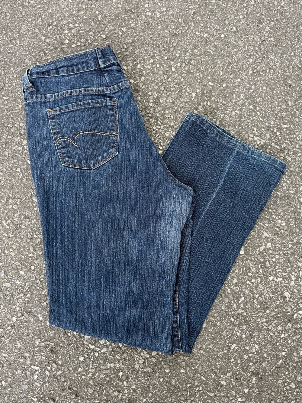 Women’s Dark Blue Straight Leg Jeans